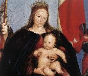 HOLBEIN, Hans the Younger The Solothurn Madonna oil painting reproduction